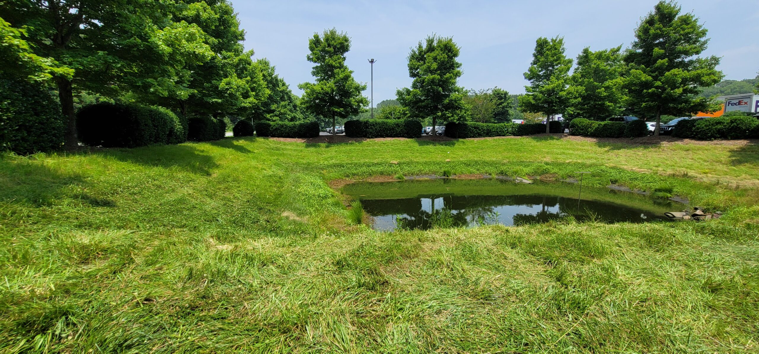 Stormwater consulting professional reviewing drainage plans and stormwater management system design for regulatory compliance.