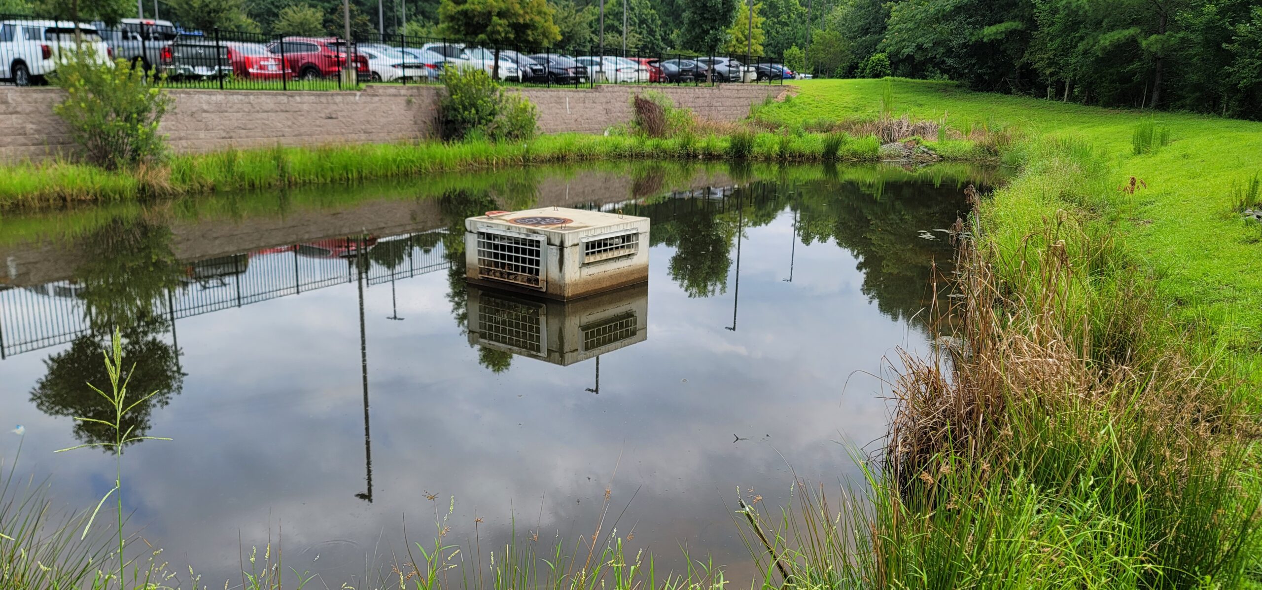 Stormwater inspection and maintenance services for commercial, industrial, and municipal clients in North Carolina